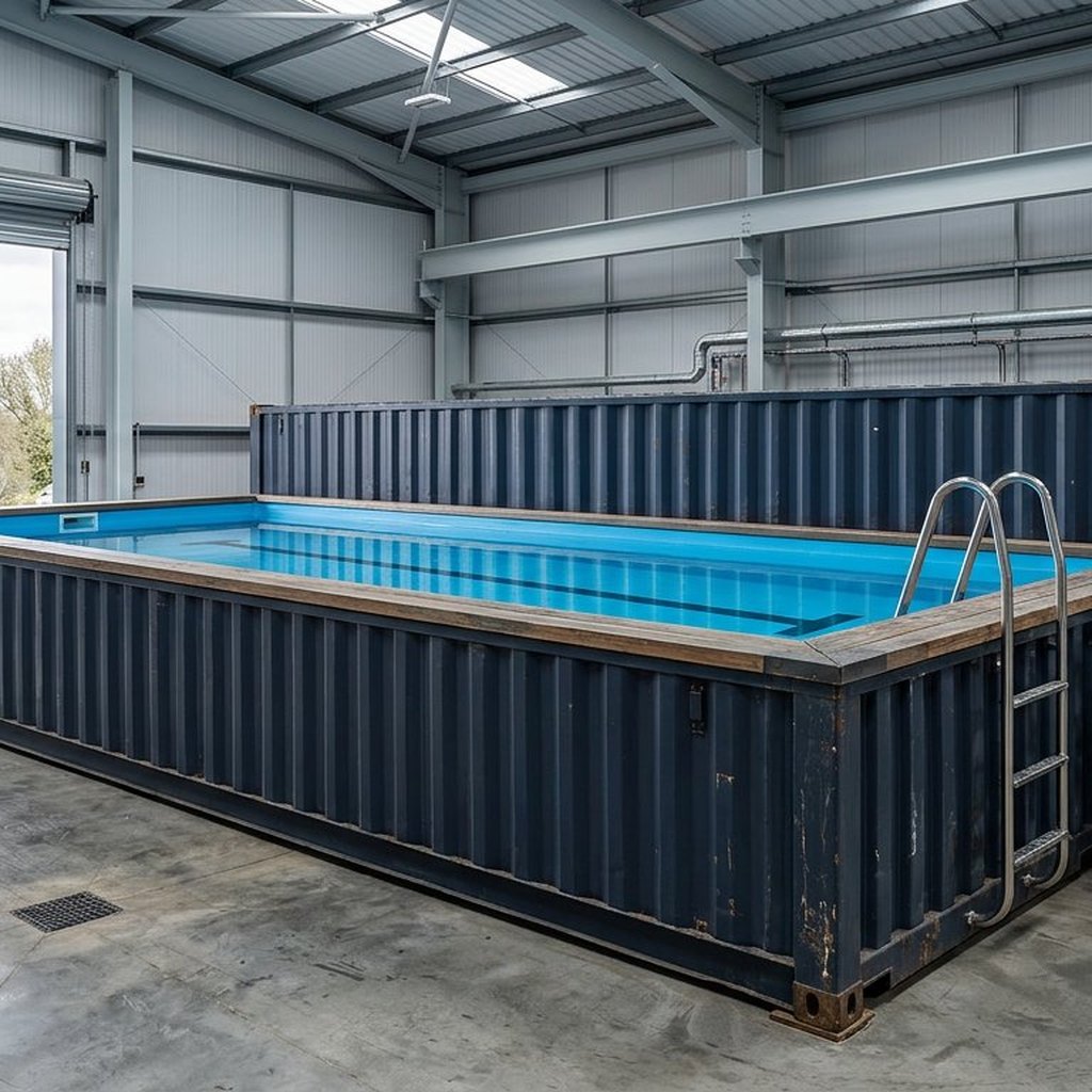 Swimming Pool modification built in our Queensland workshop