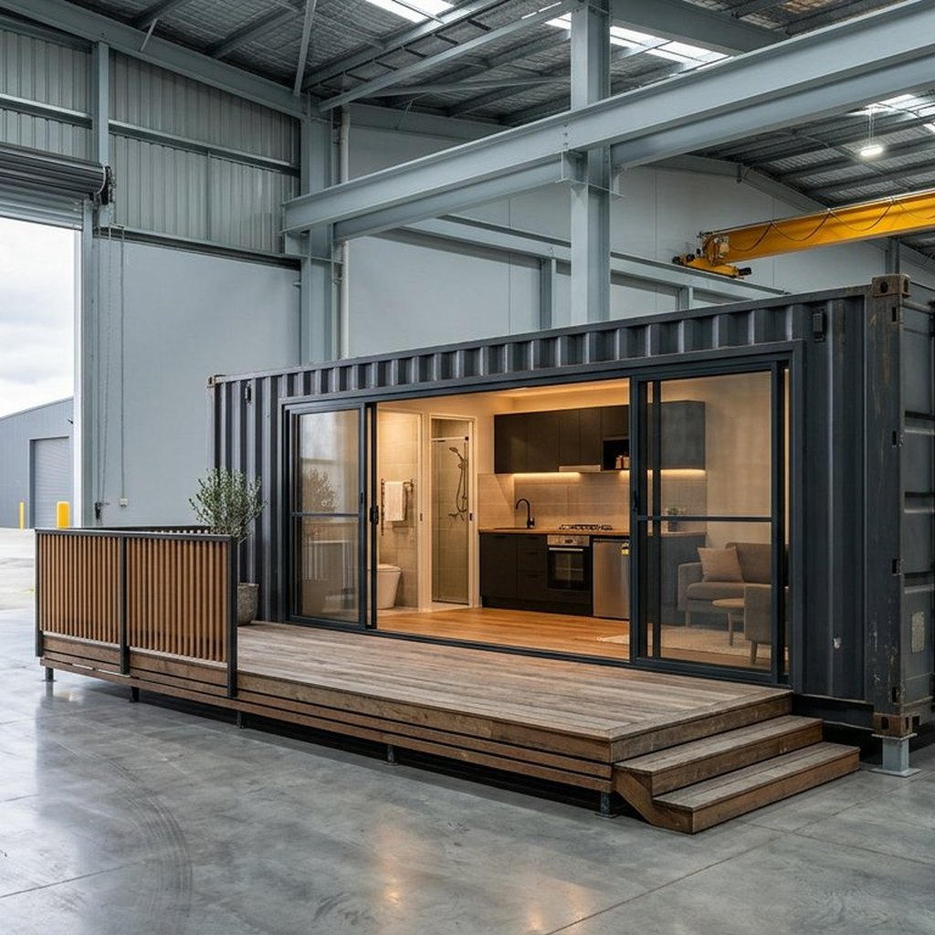 40ft Cabin modification built in our Queensland workshop