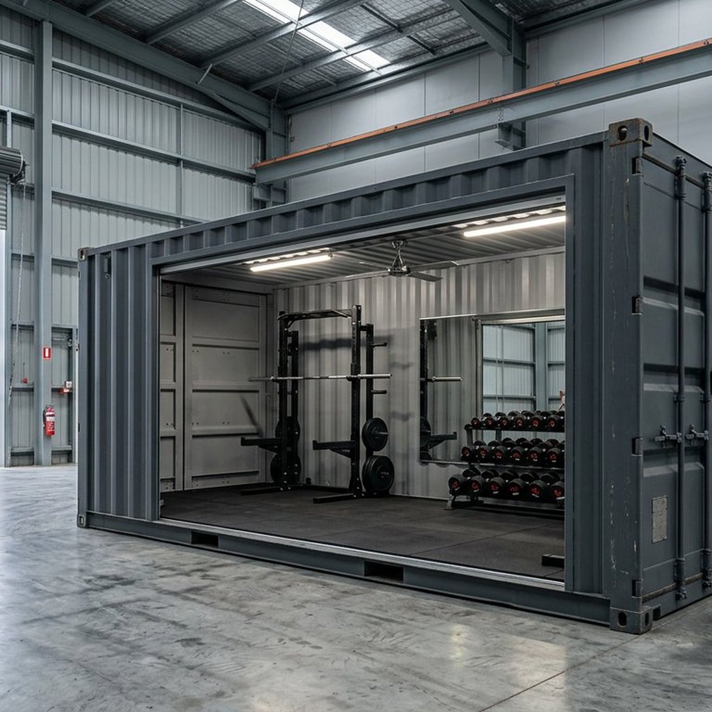 Home Gym modification built in our Queensland workshop