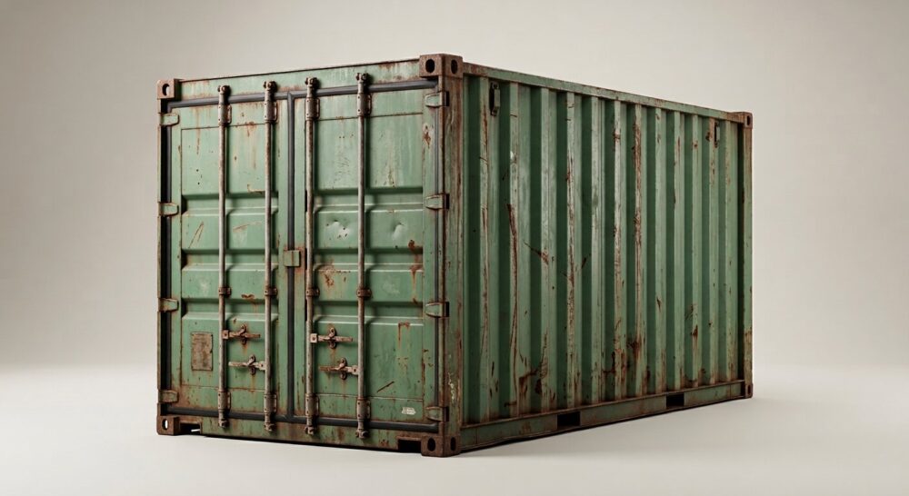 10ft used shipping container wind and watertight
