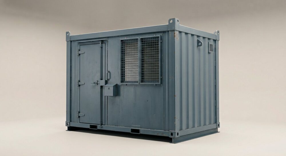 12ft x 7ft 6in Secure Steel Mobile Site Office