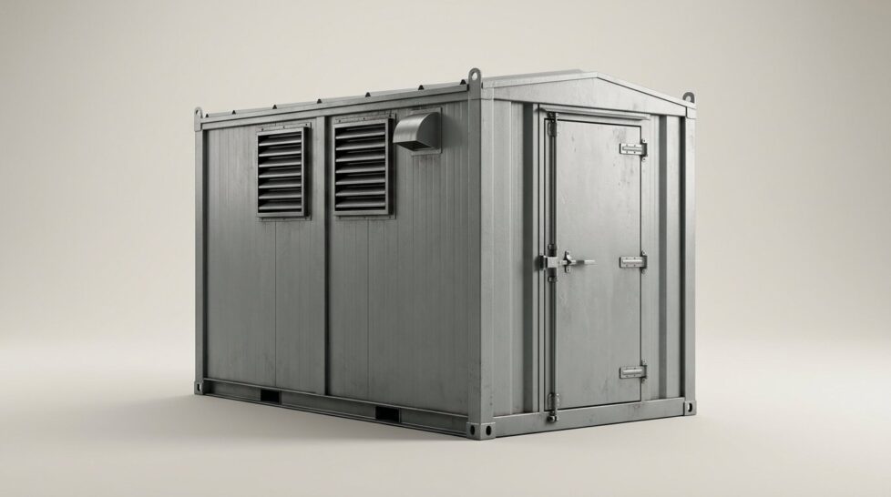 12ft x 8ft Steel Drying Room Cabin