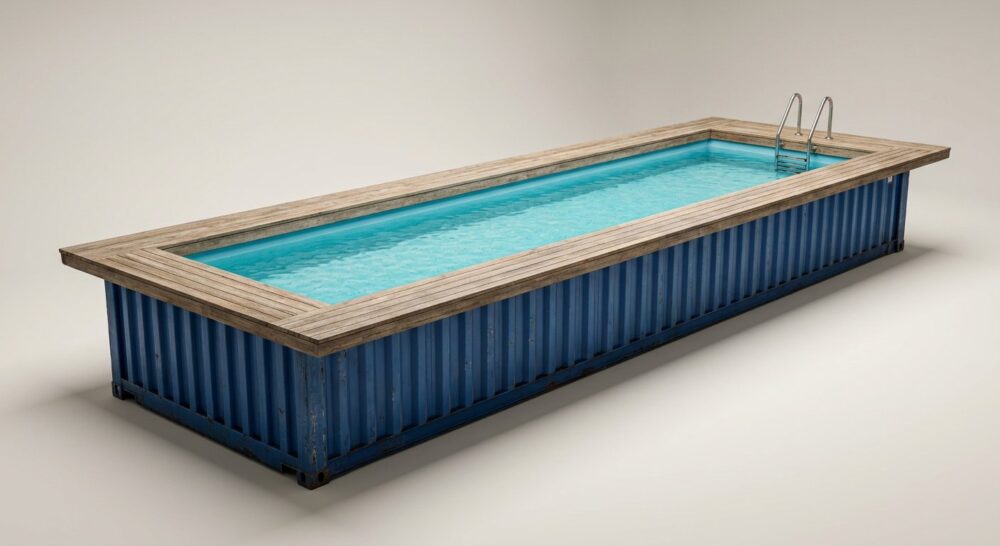 12m / 40ft Container Swimming Pool