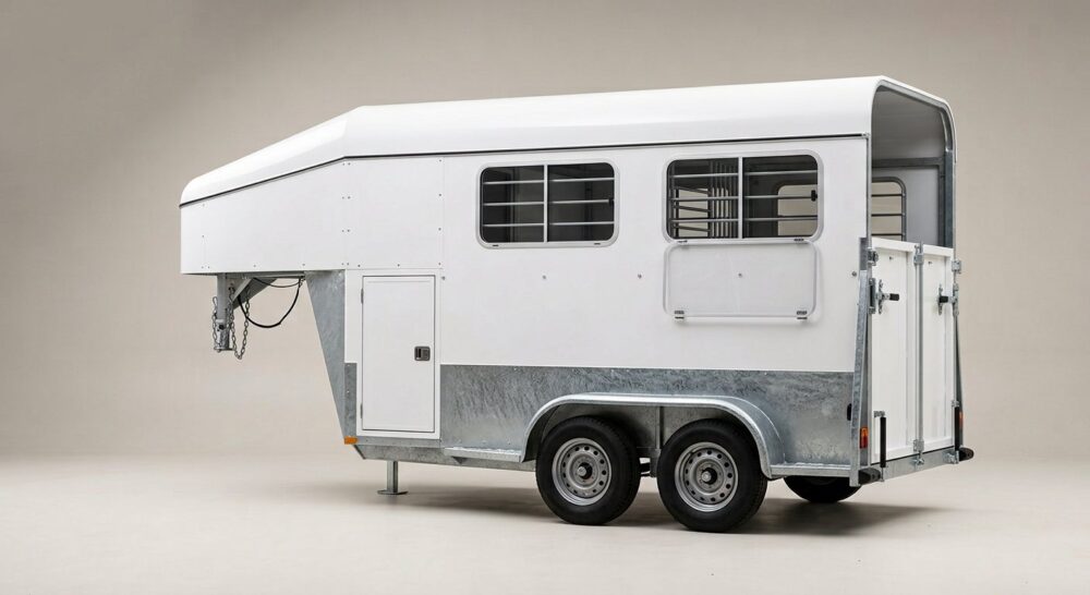 2000 C&C 2 Horse Gooseneck Float