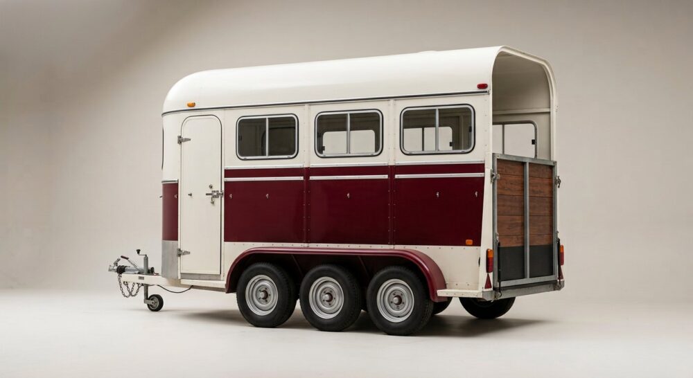 2000 Morgan Built 3 Horse Float