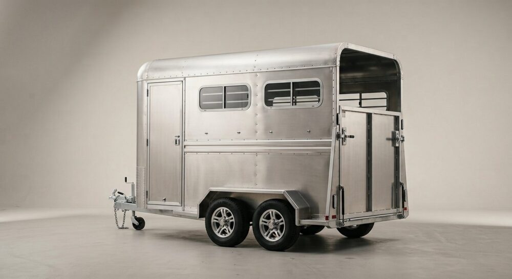 2005 Classic 3 Horse Monarch 16ft All-Aluminium Float
