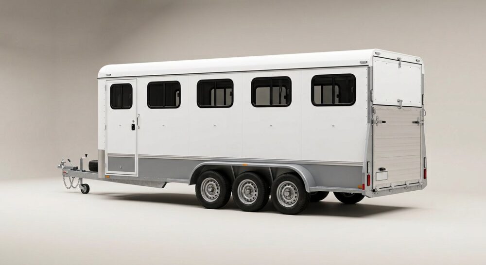 2008 C&C 4 Horse Float