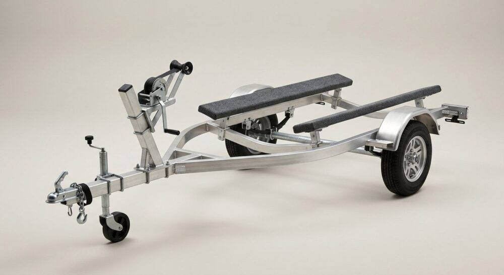 2020 Karavan Single Aluminium Jet Ski Trailer with Adjustable Bunks