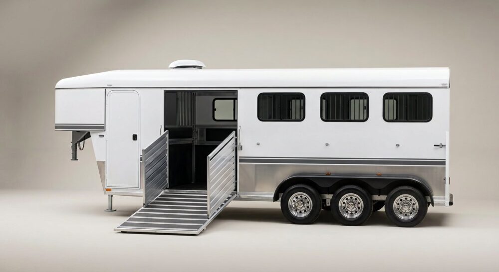 2022 Sundowner 3 Horse Angle Load Gooseneck Float