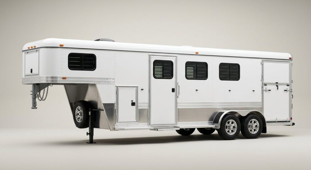 2023 4 Star 2+1 Horse Gooseneck Float
