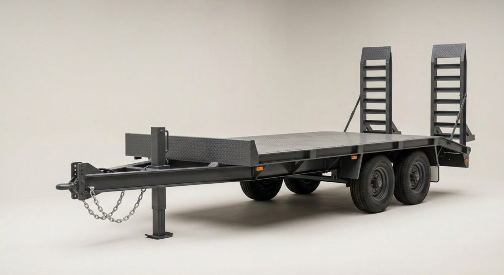 2024 Diamond C 8.5ft x 20ft Deckover Plant Trailer – 9.1t Flip-Knee Ramps
