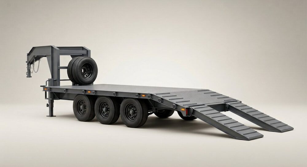 2024 Diamond C 8.5ft x 35ft Gooseneck Plant Trailer – 11.3t with Spare Mount