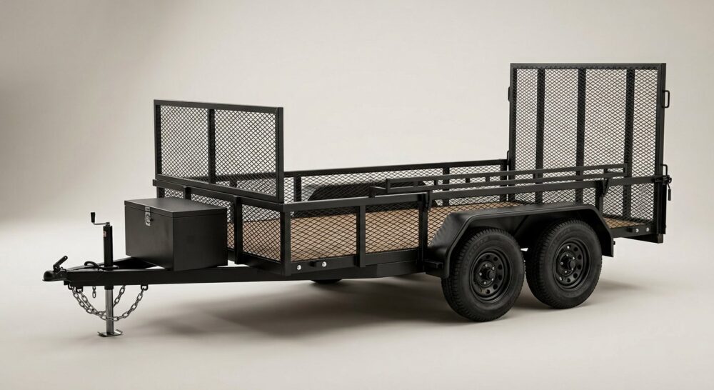 2024 Reiser 6.5ft x 12ft Landscaping Trailer – 3.2t with Ramp Gate