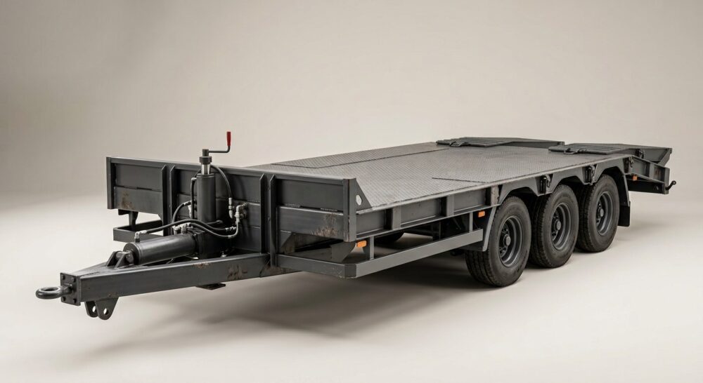 2024 Rice Promax 7ft x 18ft Industrial Plant Trailer – 9.5t Hydraulic Jack