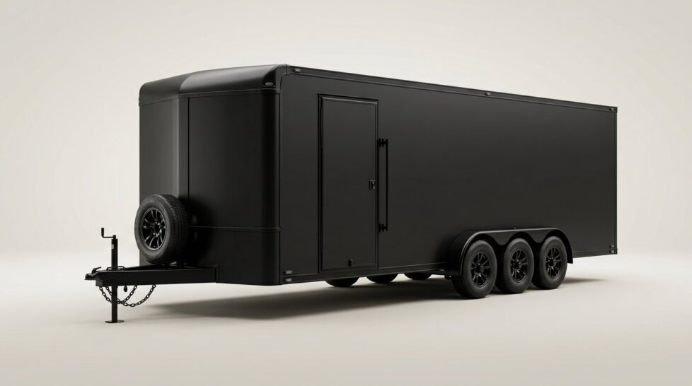 2025 Blaze 26ft Enclosed Car Trailer – Black-Out Package (Unit AC-0186)
