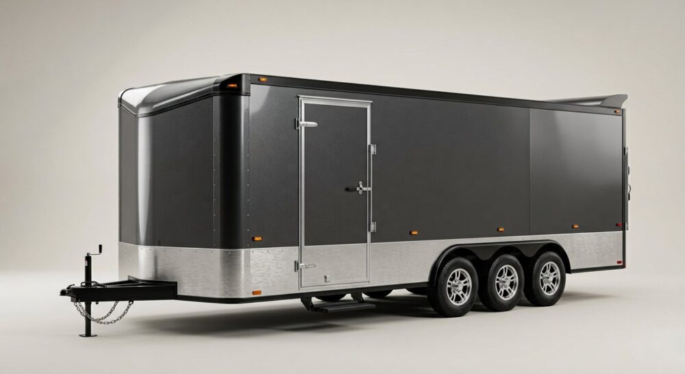 2025 Haulmark Edge 28ft Enclosed Car Trailer – Turbo Package (Unit AC-0200)