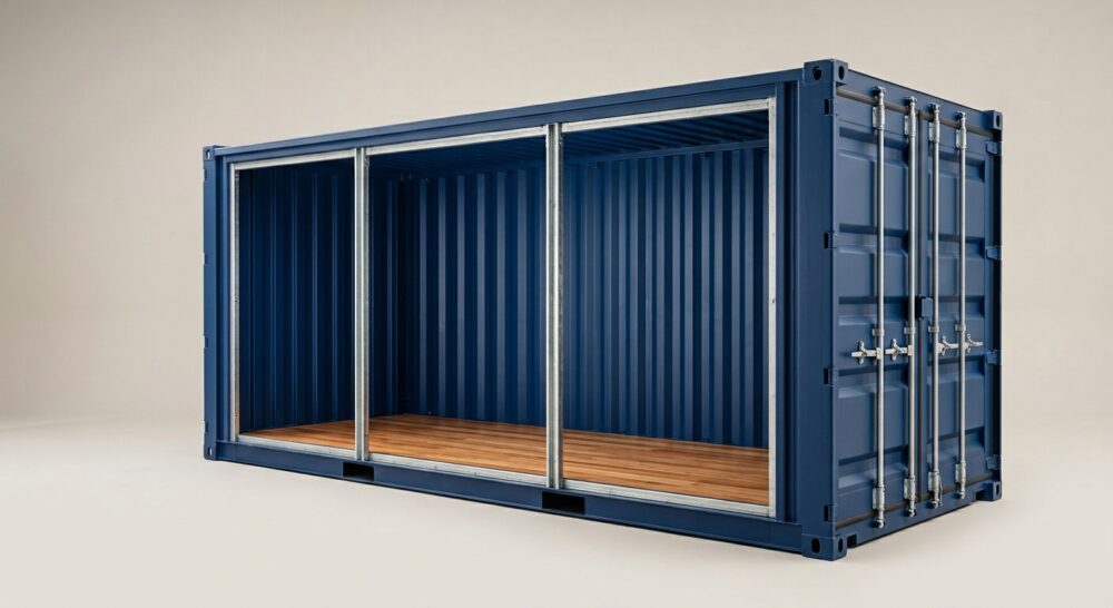 20ft Full Side Access Shipping Container for Export