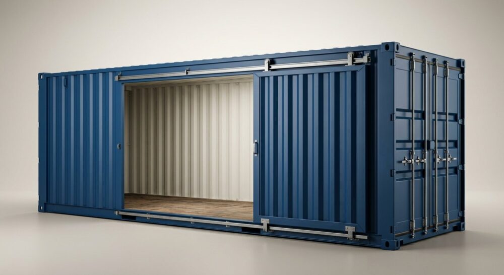 20ft High Cube Container with Sliding Door for IBC Storage