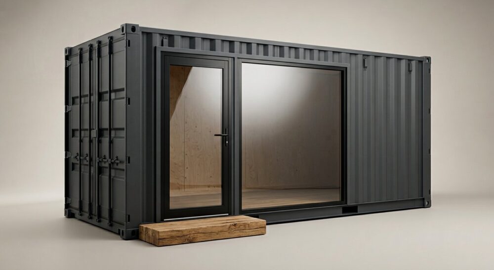 20ft Office in a Refurbished Shipping Container