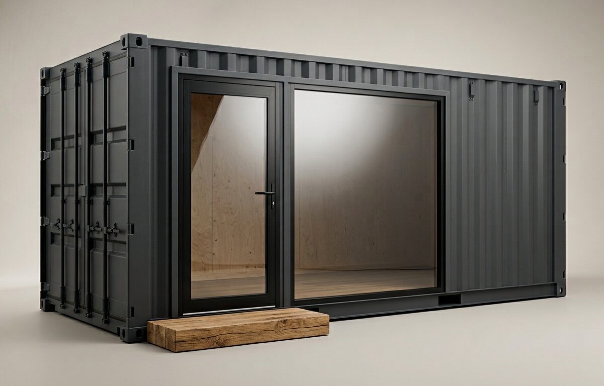 20ft Office in a Refurbished Shipping Container