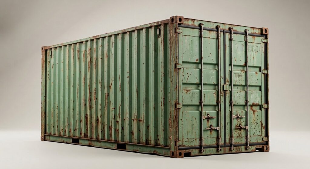 Hayden using their 20ft Used Shipping Container
