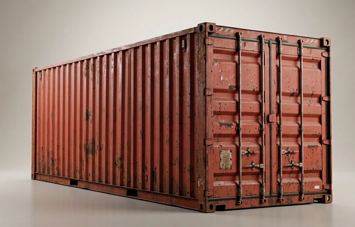 20ft x 8ft Cargo-Worthy Shipping Container (Dry Van)