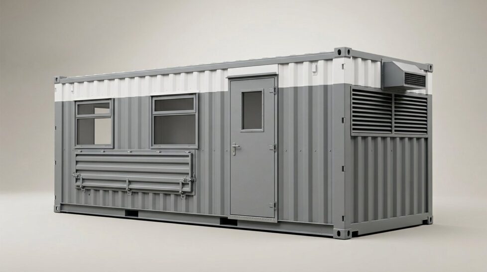 20ft x 8ft Steel Canteen & Drying Room Cabin