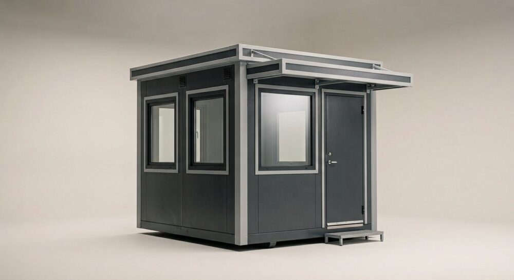 3 Window Security Gatehouse Cabin
