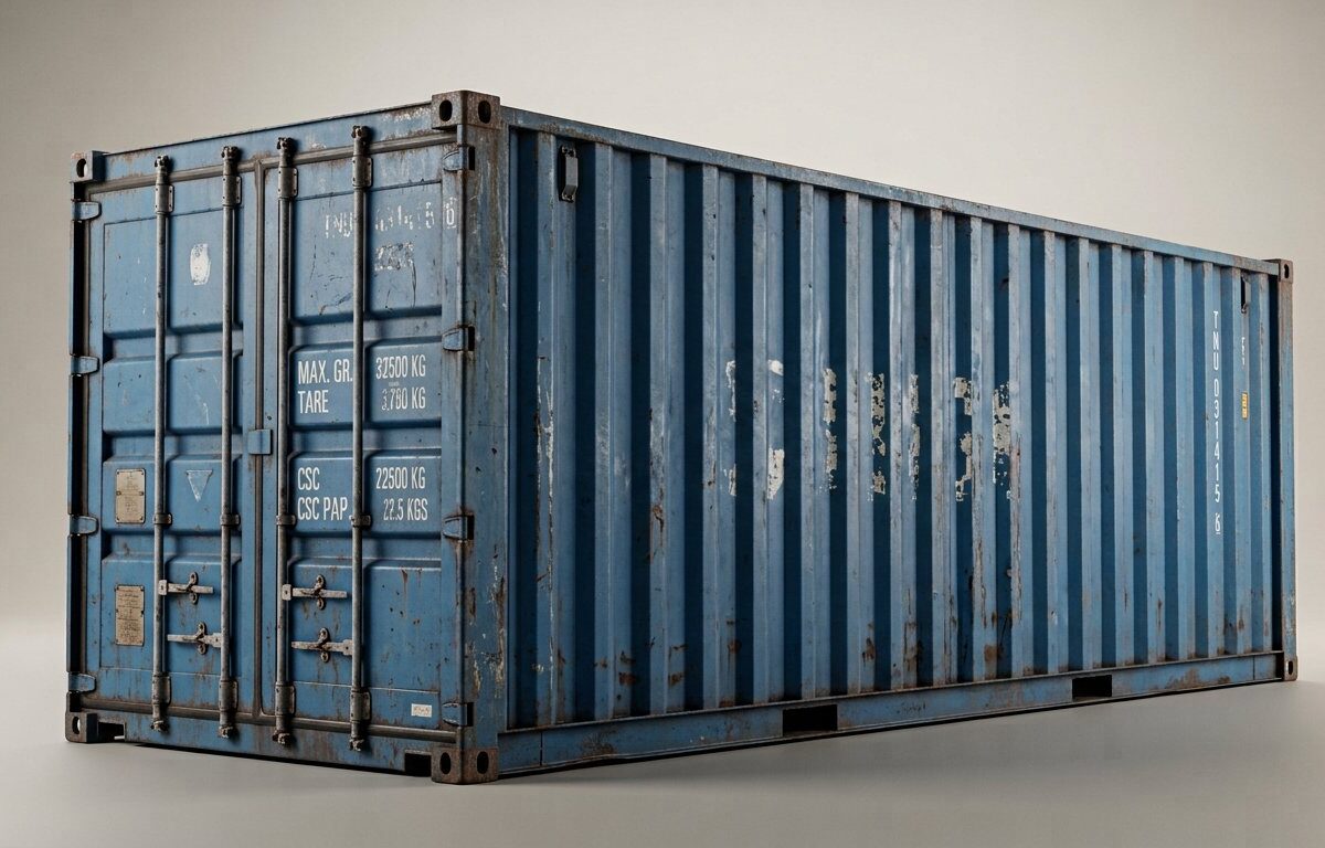 30ft x 8ft Bulk Shipping Container