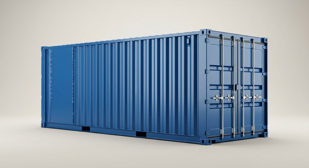 30ft x 8ft One Trip Shipping Container – Cut Down