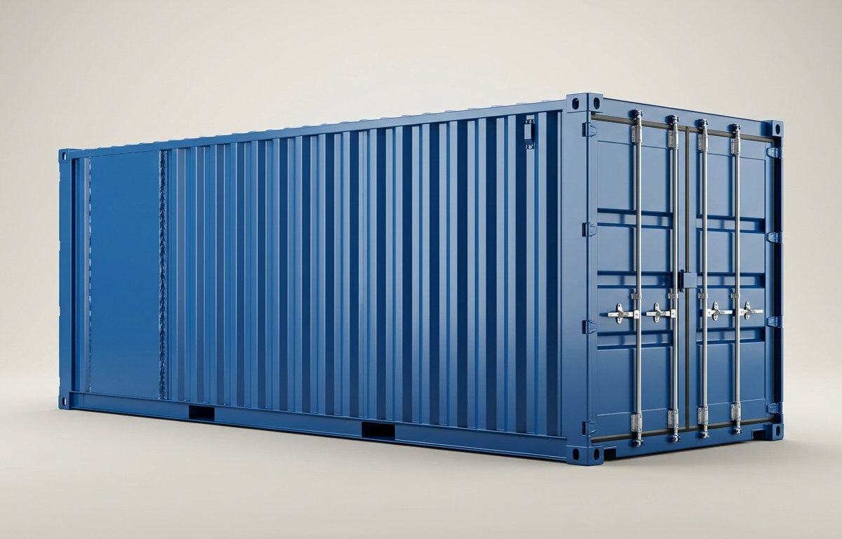 30ft x 8ft One Trip Shipping Container – Cut Down