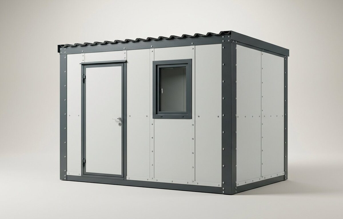 3m x 2.1m Flat Pack Storage Container