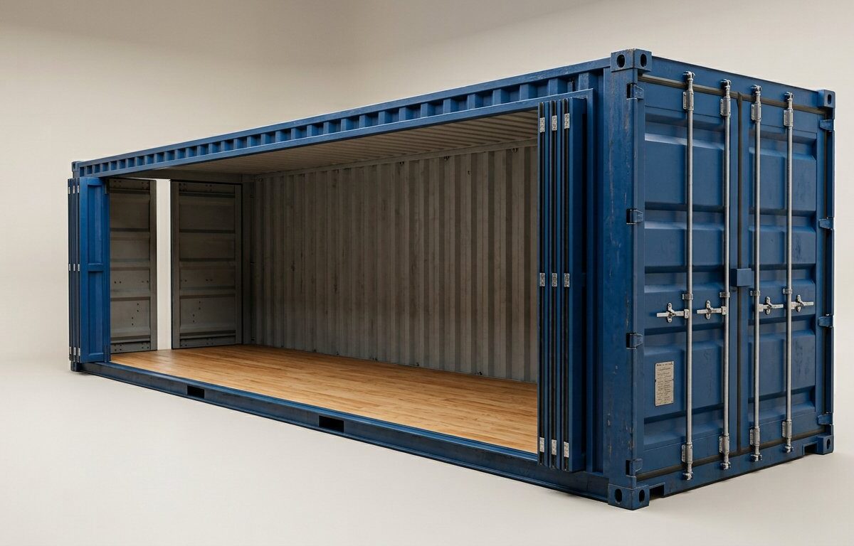 40ft High Cube Full Side Access Container (9ft 6in)