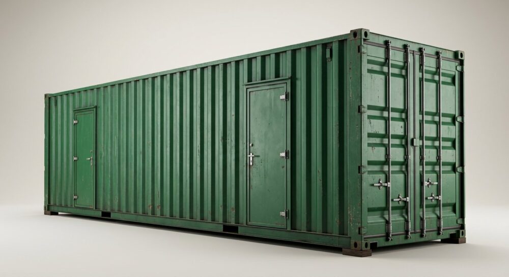 40ft High Cube Storage Container with 2 Side Doors