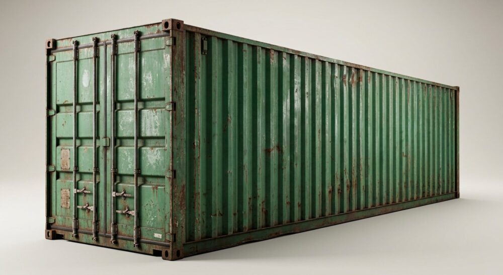 40ft x 8ft Used High Cube Shipping Container