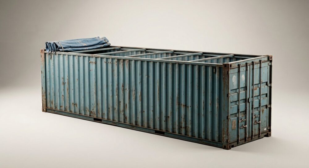 40ft x 8ft Used Open Top Shipping Container