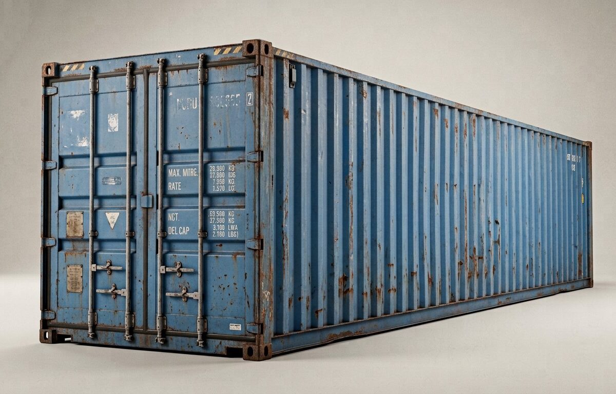 40ft x 8ft Used Standard Storage Container