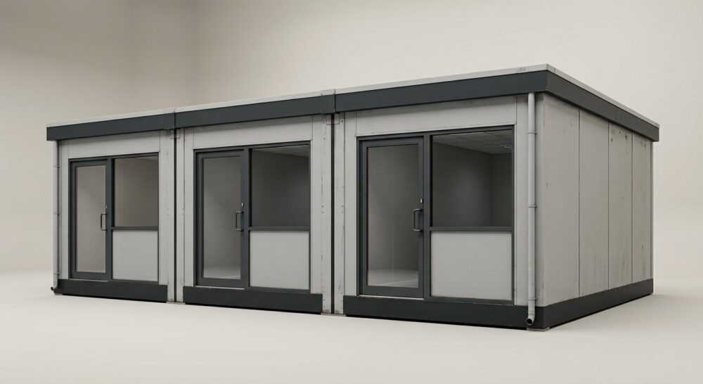 Refurbished 3 Bay Modular Building – Portable Office Complex