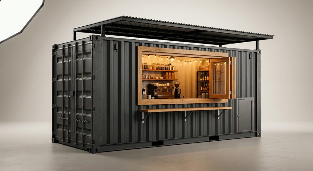 Shipping Container Cafe – Container Restaurant Fit-Out
