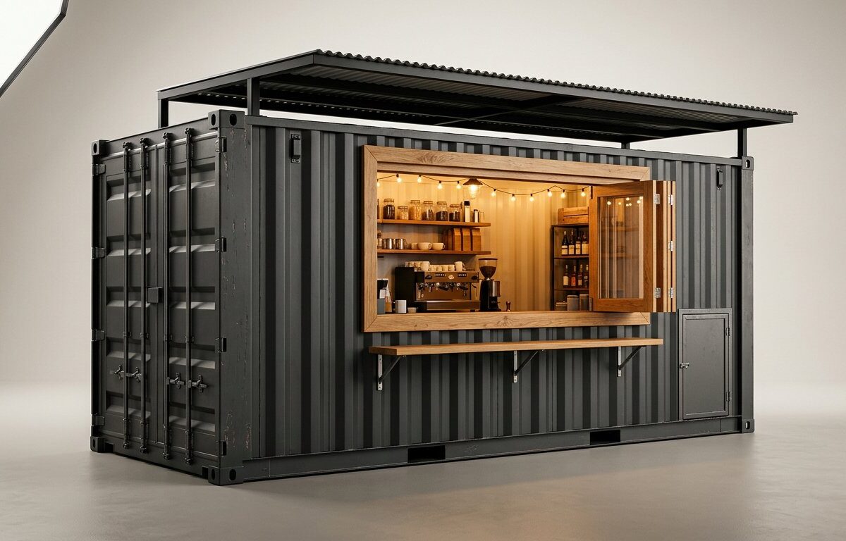 Shipping Container Cafe – Container Restaurant Fit-Out