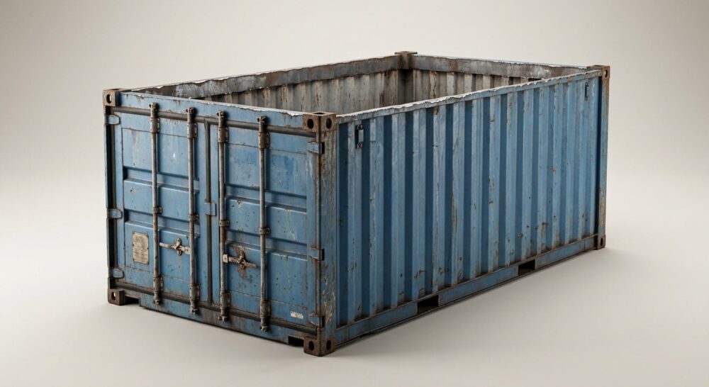 Used 10ft Cut Down Container – Half Height Store